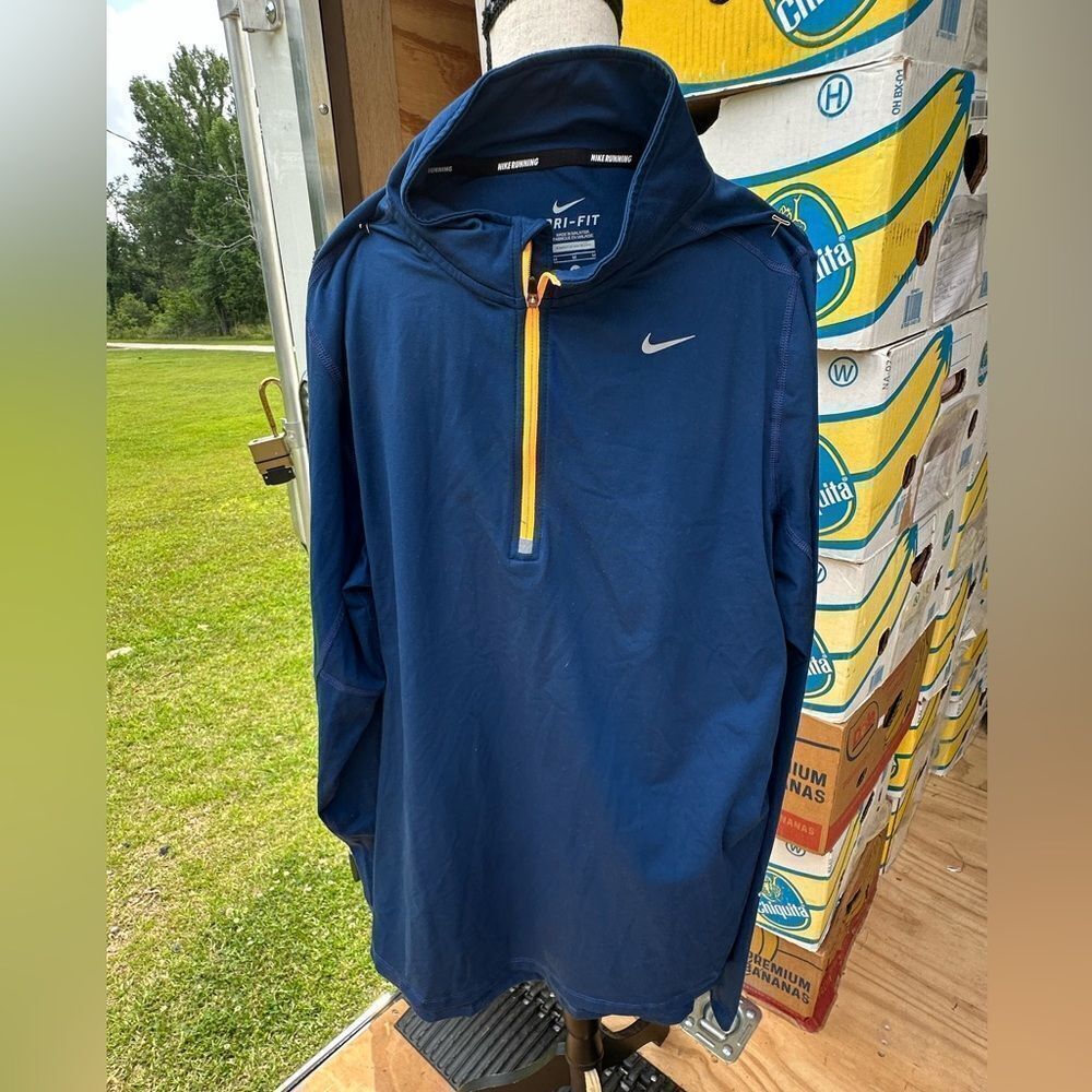 Nike Dri-FIT Blue 1/2 zip